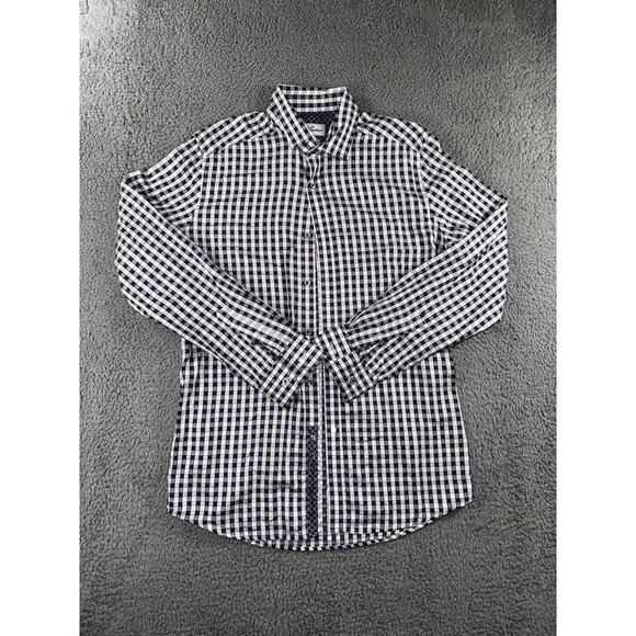 Robert Graham‎ Shirt Men 41 16 Button Up Checkered Long Sleeve - Picture 1 of 9